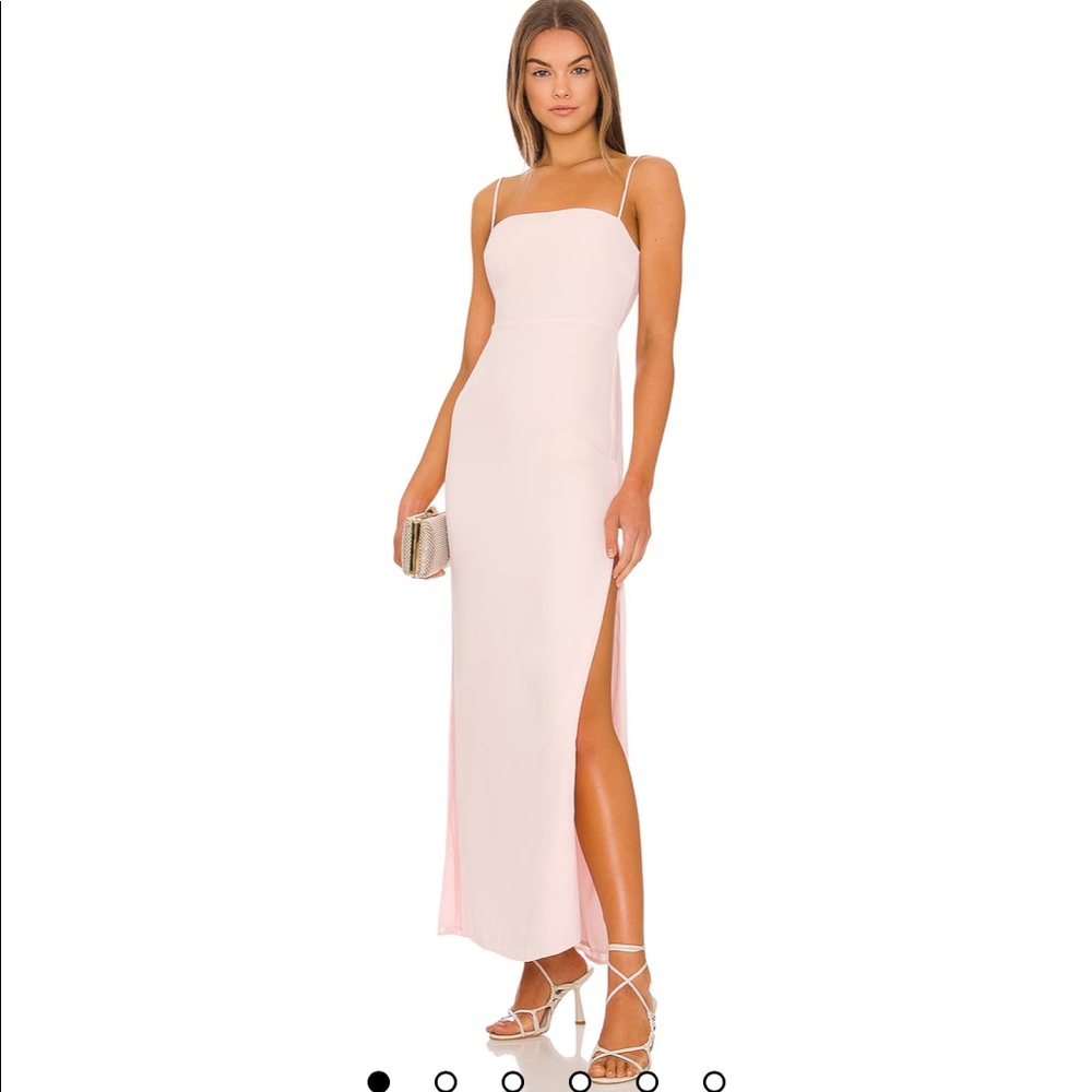 Pink Superdown Maxi Dress from Revolve!